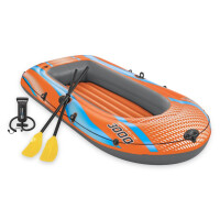 Bestway Kondor Elite 3000 felfújható csónak szett 246 x 122 x 45 cm
