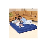 Nafukovací postel Air Bed dvoulůžko modrá
