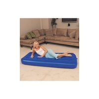 Nafukovací postel Air Bed jednolůžko modrá