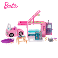 Mattel Barbie karavan snů 3v1 Super Camper GHL93