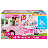 Mattel Barbie karavan snů 3v1 Super Camper GHL93