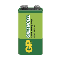 GP Batteries Cink-klorid akkumulátor GP 9V 1db