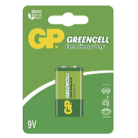 GP Batteries Cink-klorid akkumulátor GP 9V 1db