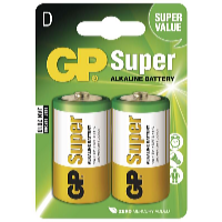 GP Batteries Alkalikus elem GP Super LR20 D 2 db