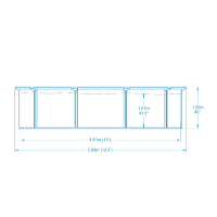 Bestway Hydrium 3,6 x 1,2 m médence szett 
