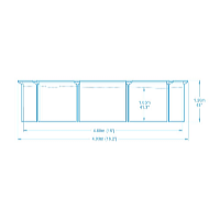 Bestway Hydrium 4,6 x 1,2 m medence szett 