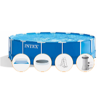Intex Metal Frame 4,57 x 1,22 m medence szett 
