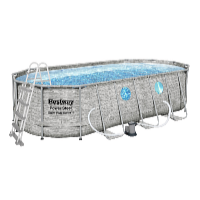 Bestway Power Steel Stacked Stone Swim Vista 5,49 x 2,74 x 1,22 m medence szett 