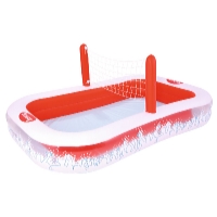Bestway Téglalap alakú gyermek röplabda medence 253 x 168 x 97 cm