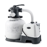 Intex Krystal Clear homokszűrő sóbontó készülékkel 6000 l/óra QX2100