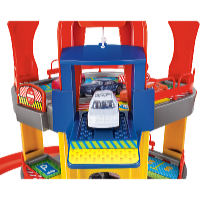 Kids World CAR ZONE emeletes játékgarázs