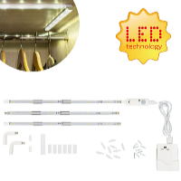 Platinium Vezeték nélküli LED sín mozgásérzékelővel 90 cm MY-84053