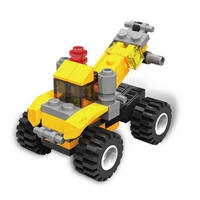 Kids World Logikai építőjáték LOGIS markoló 57 darab