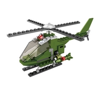 Kids World Logikai építőjáték LOGIS Helikopter 85 darab