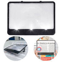HomeLife Nagyító olvasáshoz LED világítással - Page Bright