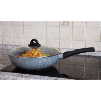 De Gusto STONITE Wok serpenyő 30 cm levehető nyéllel