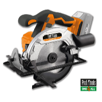 Profi Tools Akkumulátoros körfűrész M0Y-KT01-18 (akku nélkül)