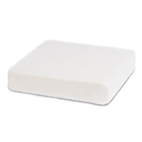 HomeLife Tartalék huzat az ORTHEO magasított ülőpárnához - fehér