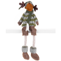 MagicHome Rénszarvas fiú rövid nadrágban, zöld-barna, 70 cm