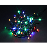 Platinium Napelemes LED fénylánc 100 dióda, 10 m, multicolor
