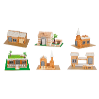 Kids World Házépítő játék 30in1
