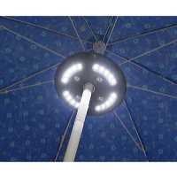 Garden King Lámpa napernyőre 24 LED 20 cm átmérővel
