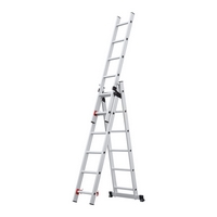 Profi Tools Hliníkový žebřík 3x6 příček AY306