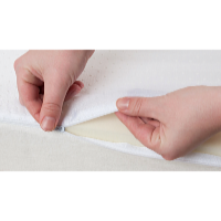 HomeLife Tartalék huzat az ORTHEO magasított ülőpárnához - fehér