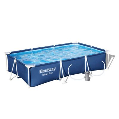 Bestway Steel Pro medence 3 x 2,01 x 0,66 m cirkulációs szűrővel 