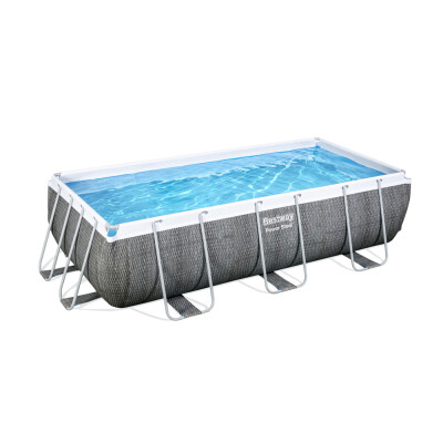 Bestway Power Steel Rattan 4,04 x 2,01 x 1 m medence önállóan
