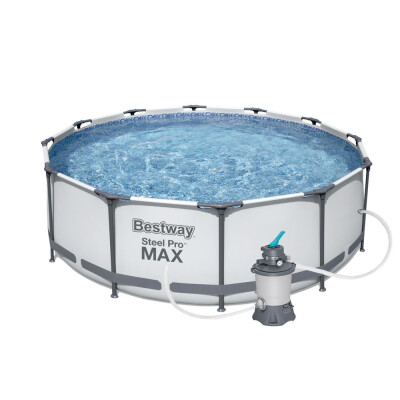 Bestway Steel Pro Max 3,66 x 1 m medence Standard EVO homokszűrővel