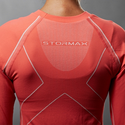 Stormax Női funkcionális trikó, hosszú ujjú M lazacszínű