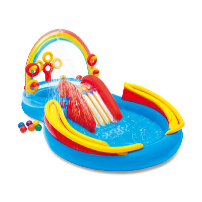 Intex Rainbow Ring játék centrum 297 x 193 x 135 cm