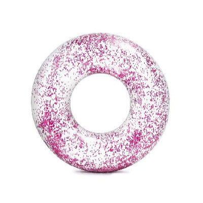 Intex Sparkling Glitter úszógumi 119 cm pink