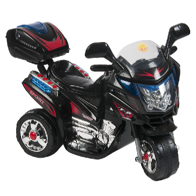 Kids World Gyermek elektromos motorkerékpár Rallye fekete