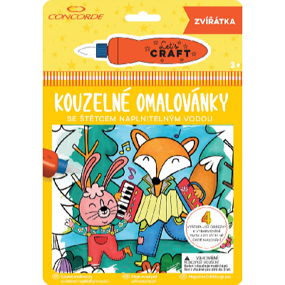 Concorde Varázslatos kifestő - állatkák