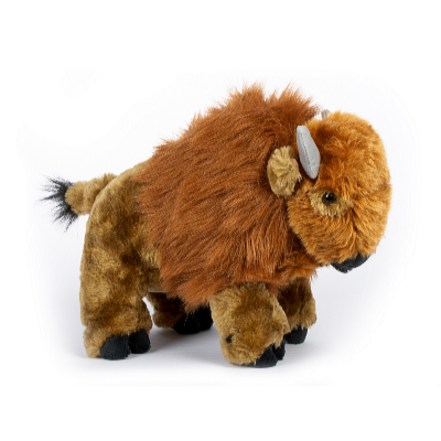 Kids World Plüss bölény 21 cm - 2db