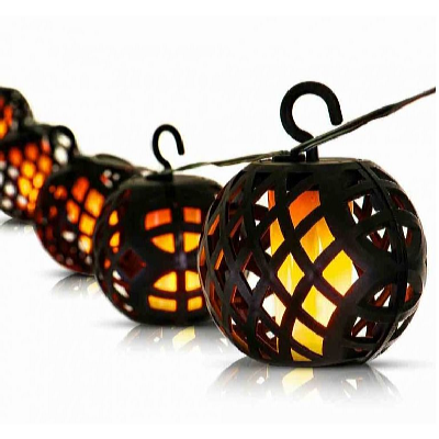 Garden King Napelemes LED fénylánc, 6 lámpa - 2 készlet