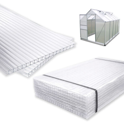 Garden King Polikarbonát üvegház borítás 310 x 190 x 195 cm - B rész