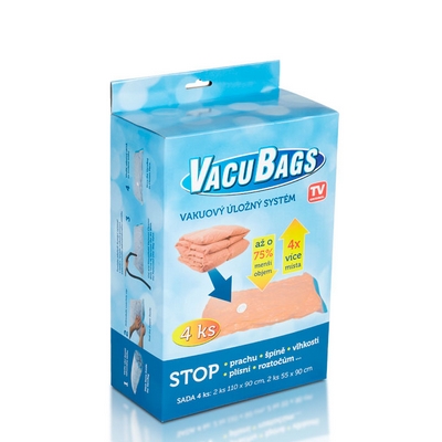 HomeLife Vacu Bags Classic 4 db
