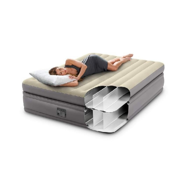 Intex Prime Comfort Queen felfújható ágy beépített kompresszorral