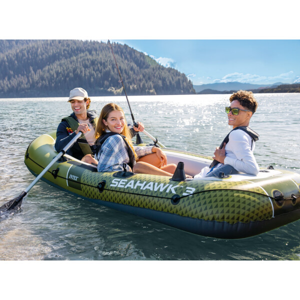 Intex Seahawk 3 felfújható csónak szett - 295 x 137 cm