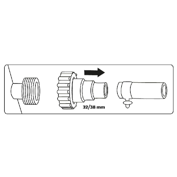 Intex Medence adapter INTEX A