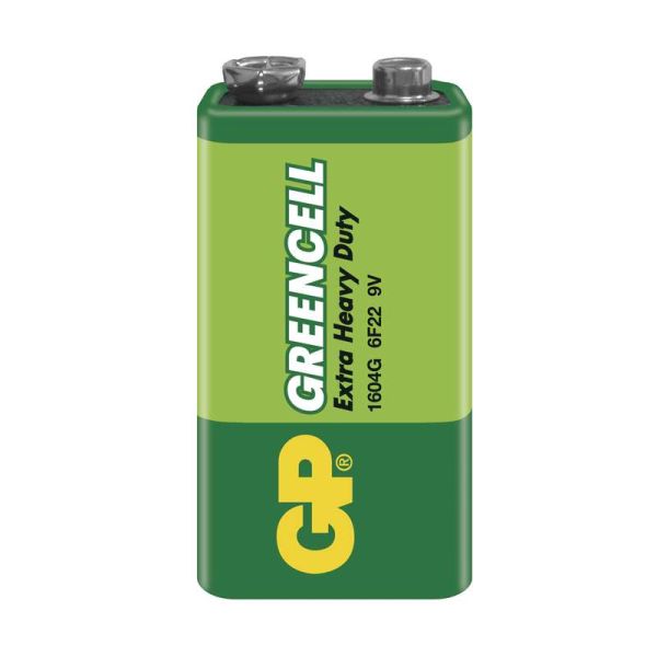 GP Batteries Cink-klorid akkumulátor GP 9V 1db