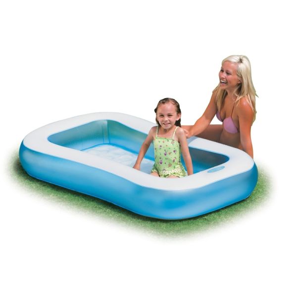 Intex Téglalap alakú gyermekmedence 166 x 100 x 25 cm