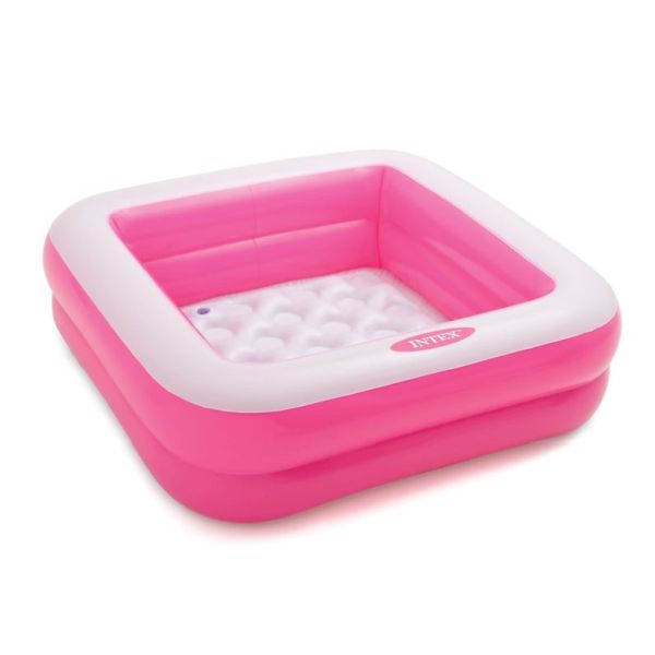 Intex Play Box gyermekmedence 86 x 86 x 25 cm rózsaszín