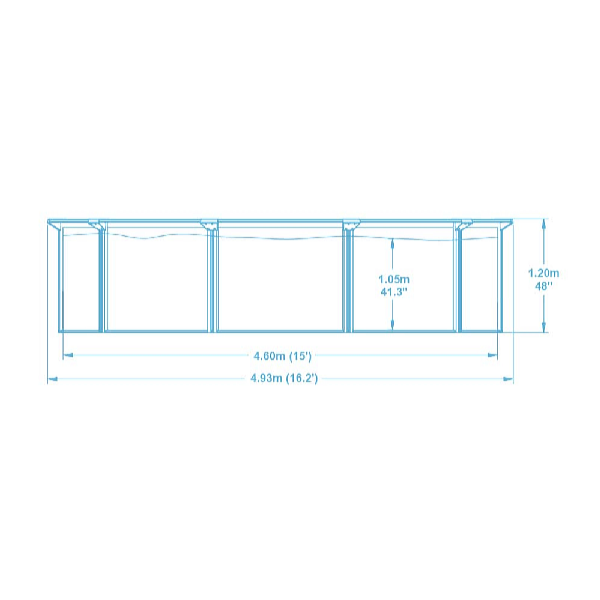 Bestway Hydrium 4,6 x 1,2 m medence szett 