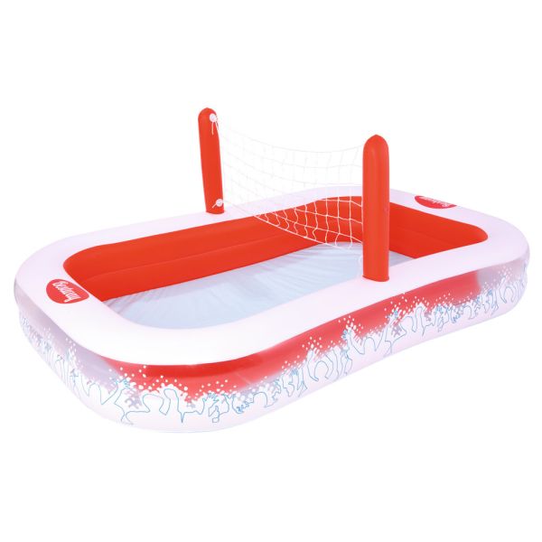Bestway Téglalap alakú gyermek röplabda medence 253 x 168 x 97 cm