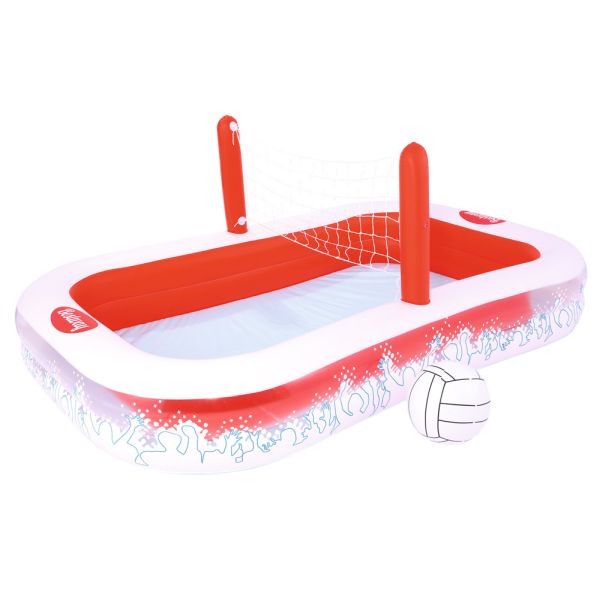 Bestway Téglalap alakú gyermek röplabda medence 253 x 168 x 97 cm