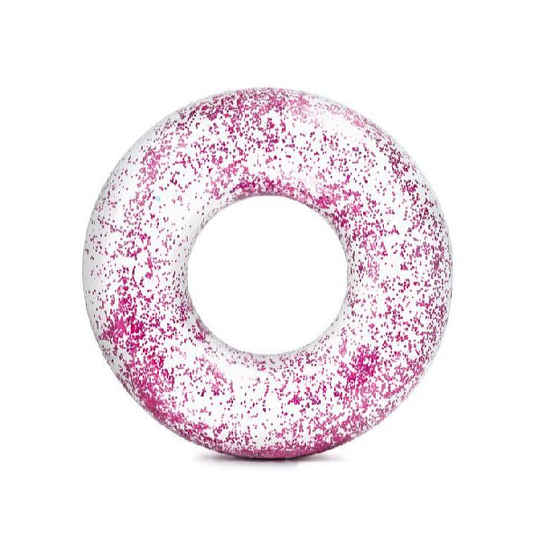 Intex Sparkling Glitter úszógumi 119 cm pink